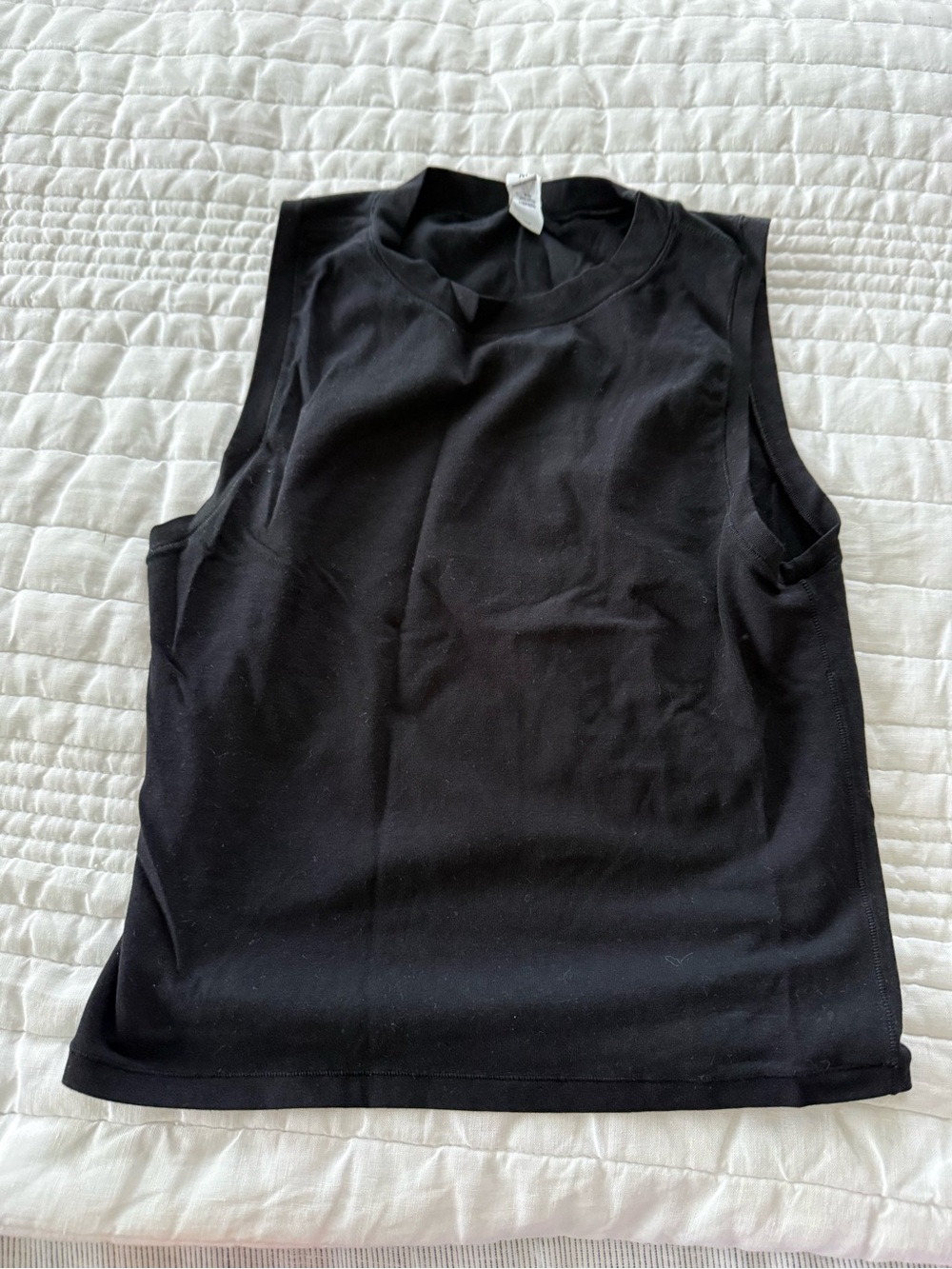 Yogalicious Black Sleeveless Tank Top